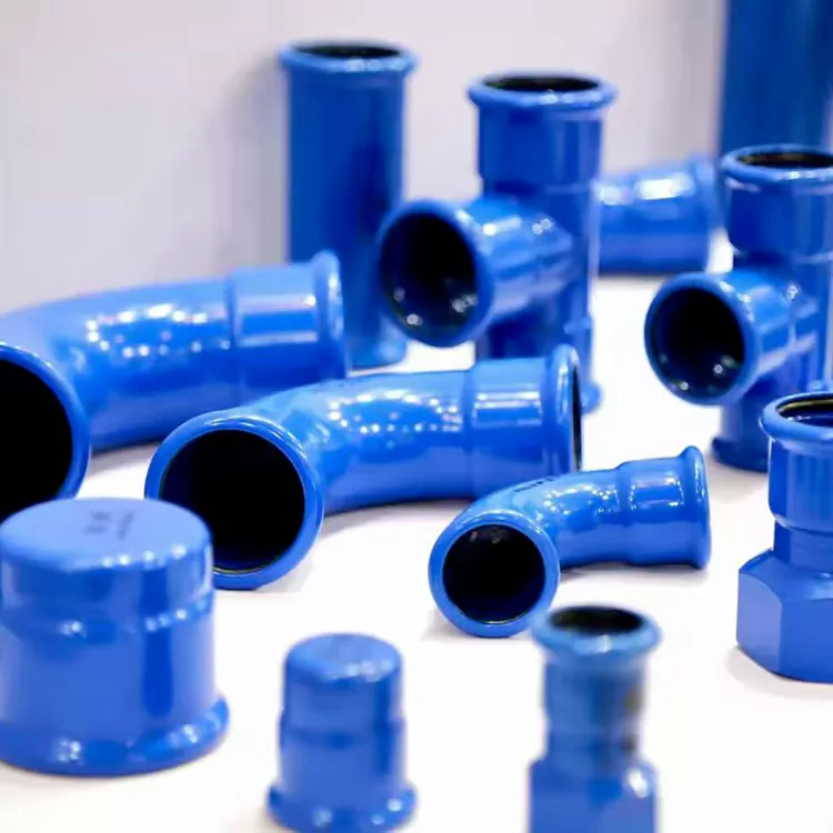 Tubo de encaixe por pressão revestido de aço carbono