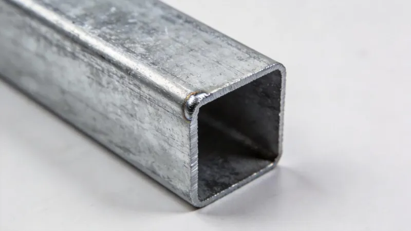 Tubo de aço quadrado galvanizado por imersão a quente Tubo de aço quadrado galvanizado por imersão a quente