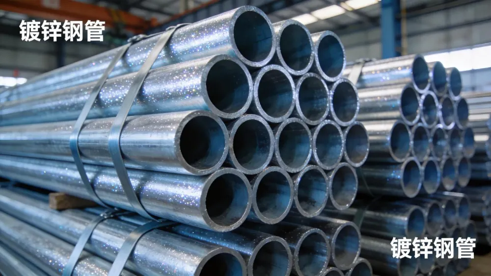 Tubo de aço galvanizado por imersão a quente Tubo de aço galvanizado por imersão a quente
