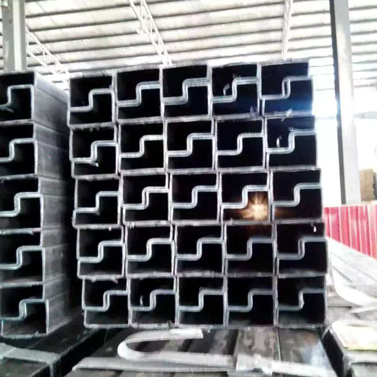 Tubo de aço estrutural personalizado e formato especial