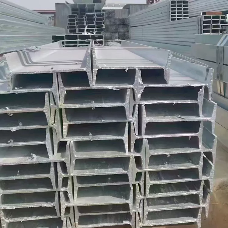 Viga H soldada em aço carbono